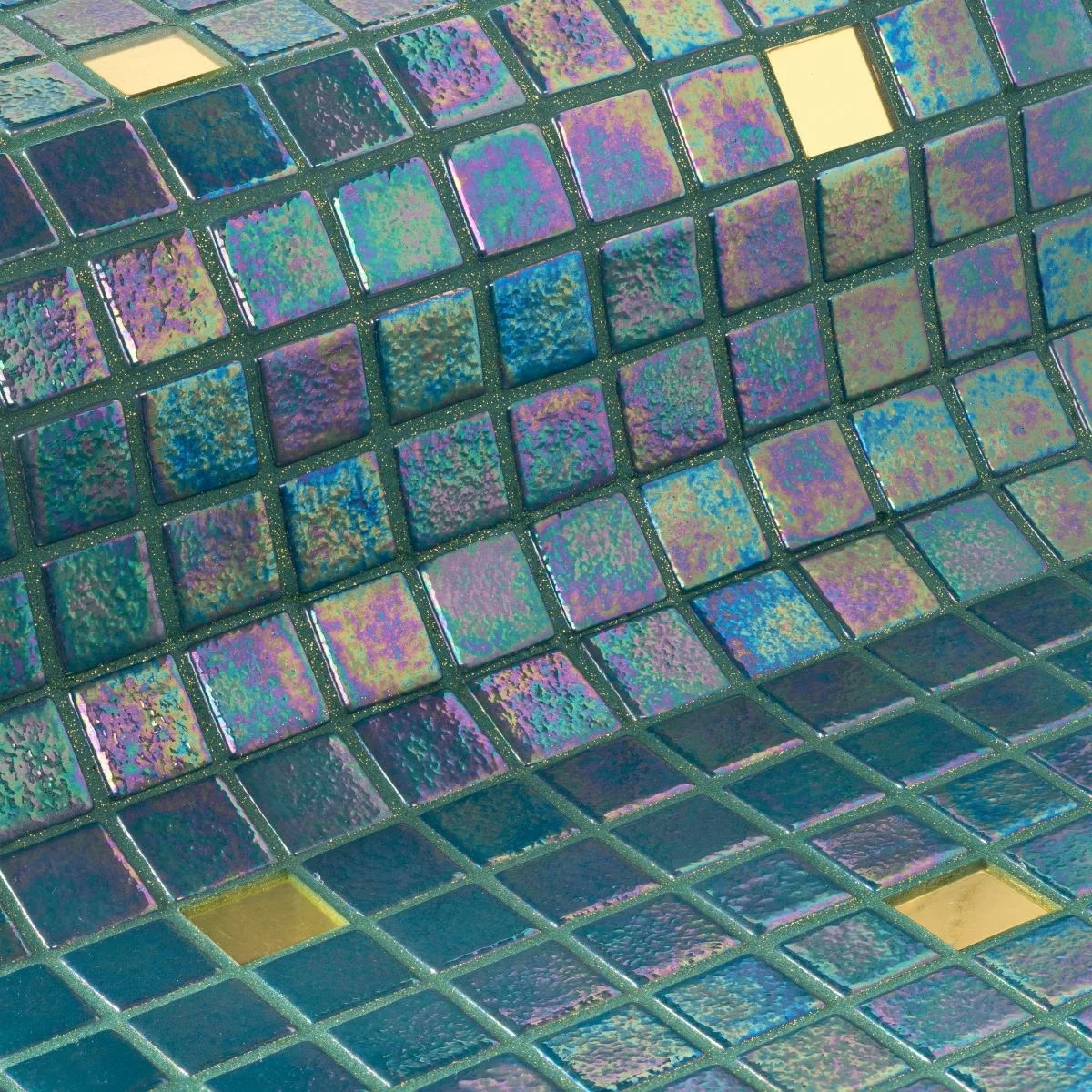 Стеклянная мозаичная смесь Ezarri Jade Gold